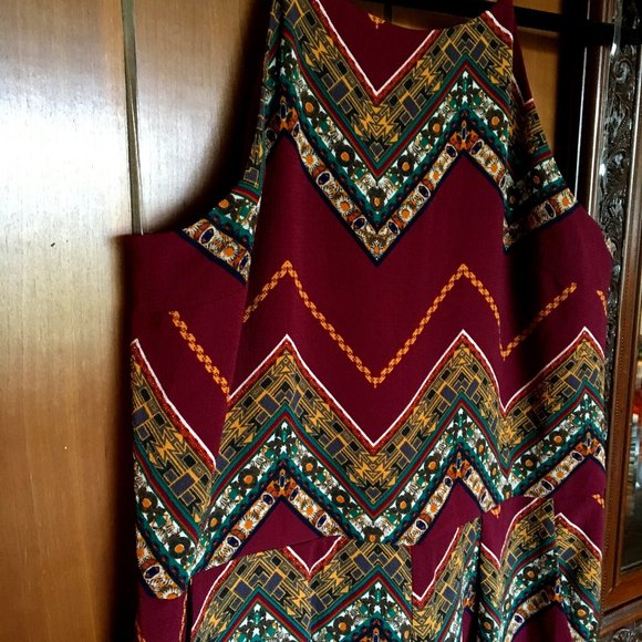 Wrangler Aztec Cropped Jumpsuit Great Condition Size Large - Picture 6 of 16